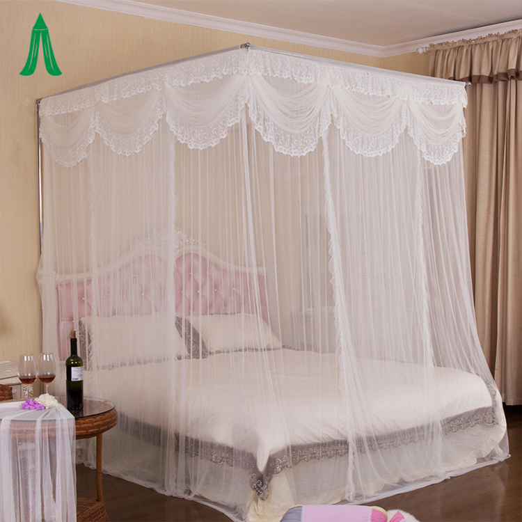 Bed Canopy Lace Princess King Size Mosquito Net