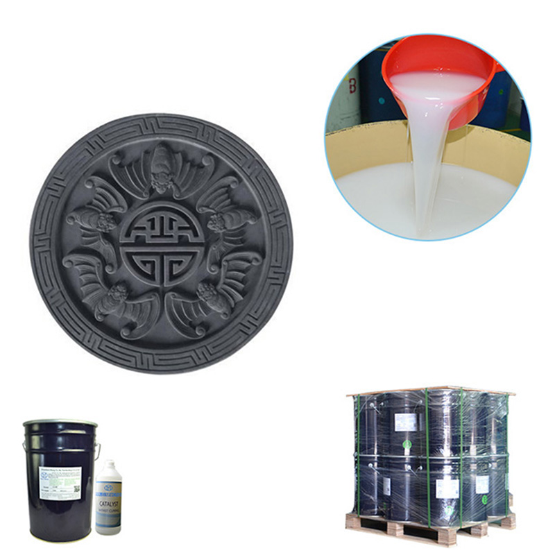 Condensation curing silicone mold rubber