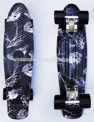 27" TOUCAN TROPICANA NICKEL SKATEBOARD COMPLETED design
