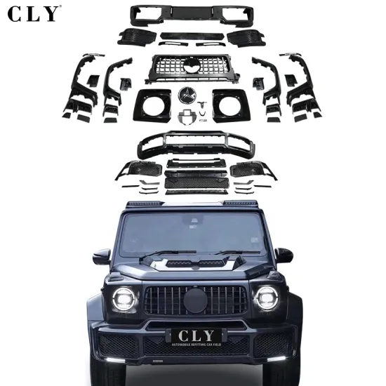 CLY Car Bumpers - Upgrade BBS Style Front Bumper & Grille for 2019-2022 Benz G Class W464