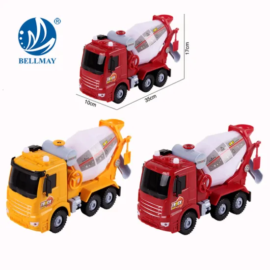 Funny Toys for Kids Wholesale Electric Bubble Cement Trucks