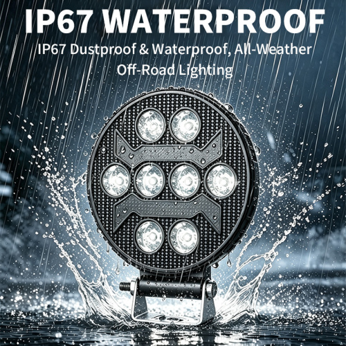 IP67 Waterproof Motorcycle Work Led Light with White Light Yellow