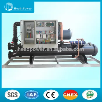 300kw screw type water cooling chiller system