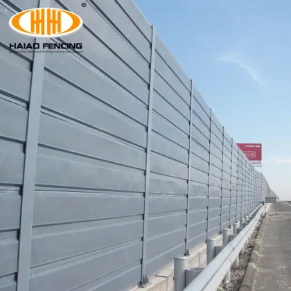Highway noise barrier,sound barrier sound absorbing panel