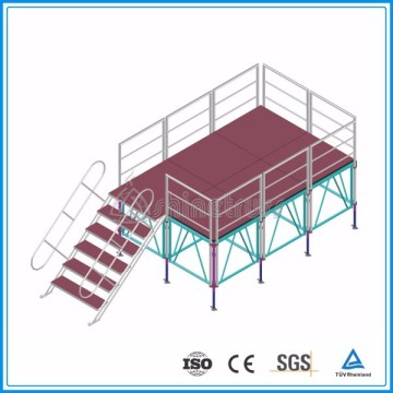 2016 popular Modern assembling acrylic / plywood concert stage ladder