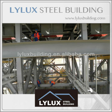 Prefabricated heavy steel building project construction