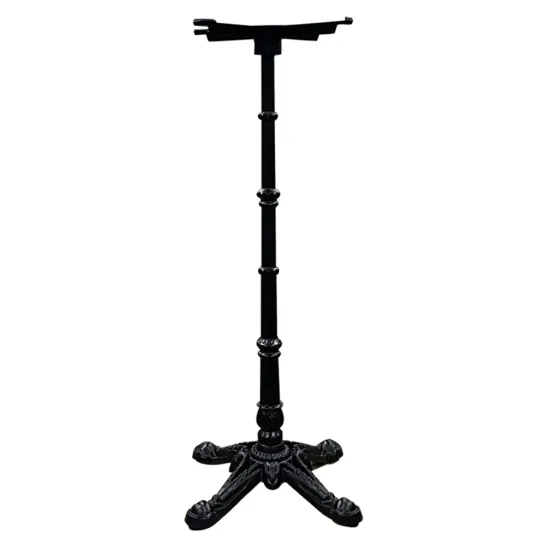 Black Cast Iron Stable Kitchen Table Base