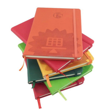 Custom Logo Promotional A5 Dotted Journal Notebook with Embossed Logo