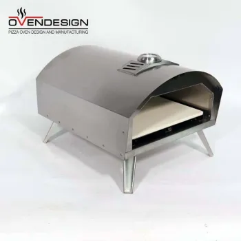 13 Inch Stainless Steel Countertop Home Propane Ovens Suit For Naples Pizza Oven 500c With Pizza Oven Burner Kit