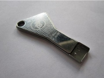 Factory Directly Sale Slim Key USB Flash Disk, Free Smaple Provided