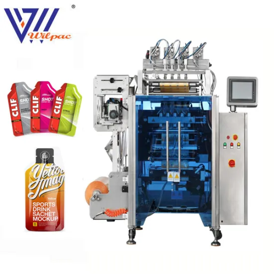 Full Auto Liquid Sachet Packing Machine for Coconut Water Production with Water Filling Lines
