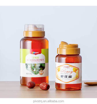 Food Grade Plastic Honey Bottles for Hot Filling - 500g & 1000g Capacities
