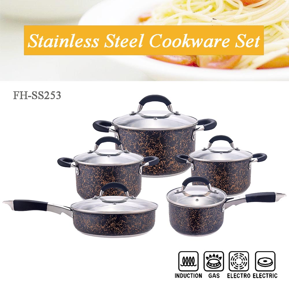 black cookware set