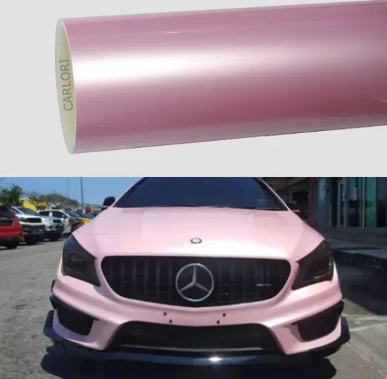 Car wrapping vinyl film