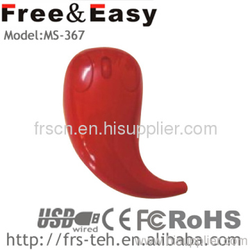 Newest Usb Optical Promotional Wired Mini Pepper Mouse 