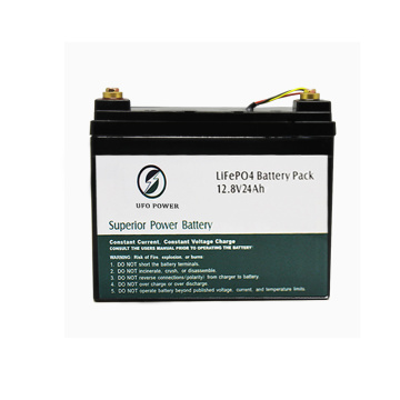 Paquete de batería li-ion recargable de 12v 24Ah