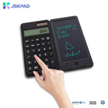 Calculadora solar portátil LCD inteligente JSKPAD com caneta