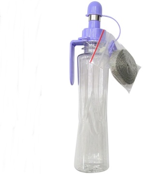 687 -P Bevitore di viaggi per animali domestici per piccoli animali - bottiglie d'acqua di plastica per cuccioli, conigli, cincillà e cavie