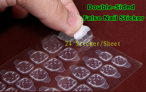 2015 New Popular Double-sided Original 3M Glue Gel False Nail Sticker Paste for False Nail Tips with Handle