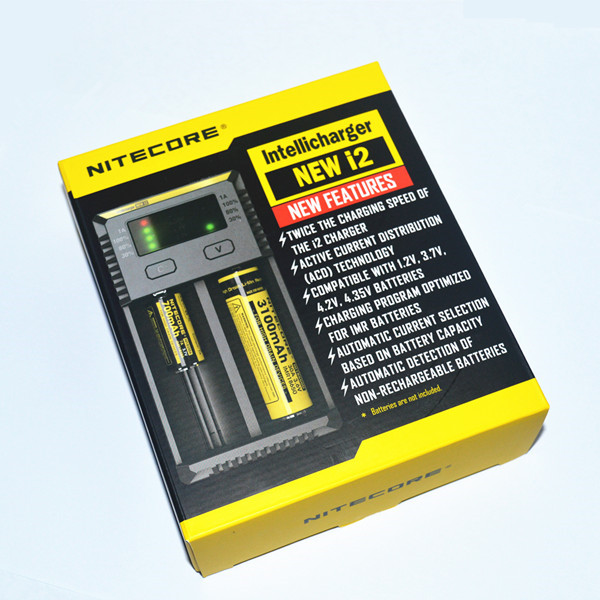 Authentic Nitecore New I2 18650 Battery Charger