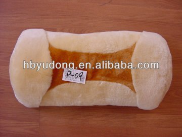 Genuine sheepskin horse saddles