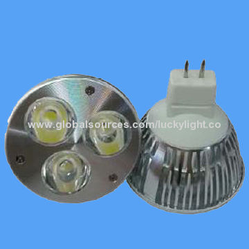 4W mr16 High Power LED Light with 45&deg Beam Angle and Aluminiun Alloy Case