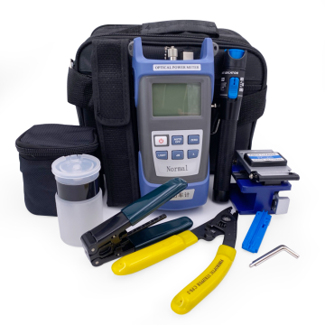 Fiber Optical FTTH Tool Bag Cold Joining Kit Cabling Equipment for Network Fibra Optica Herramientas