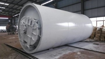 waste tire pyrolysised to fuel machine