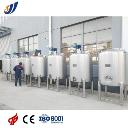 Customizable Capacity Yogurt Fermentation Tanks