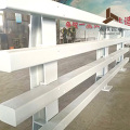 Garde-corps durable en acier inoxydable pour ponts contemporains