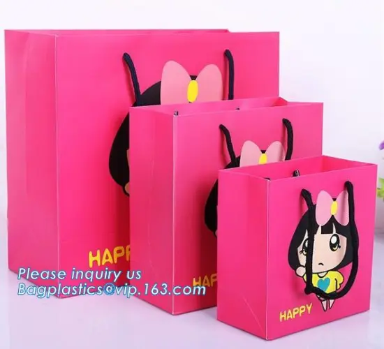 biodegradable paper gift bags with handles, special trapezoid paper gift bags, trapezoid shopping bags, trapezoid paper shoppers