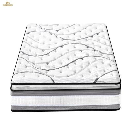 fire retardant polyester quilted memory foam mattress