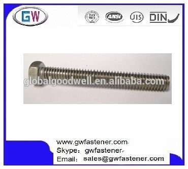 18-8 Stainless Steel Hex Head Machine Screw