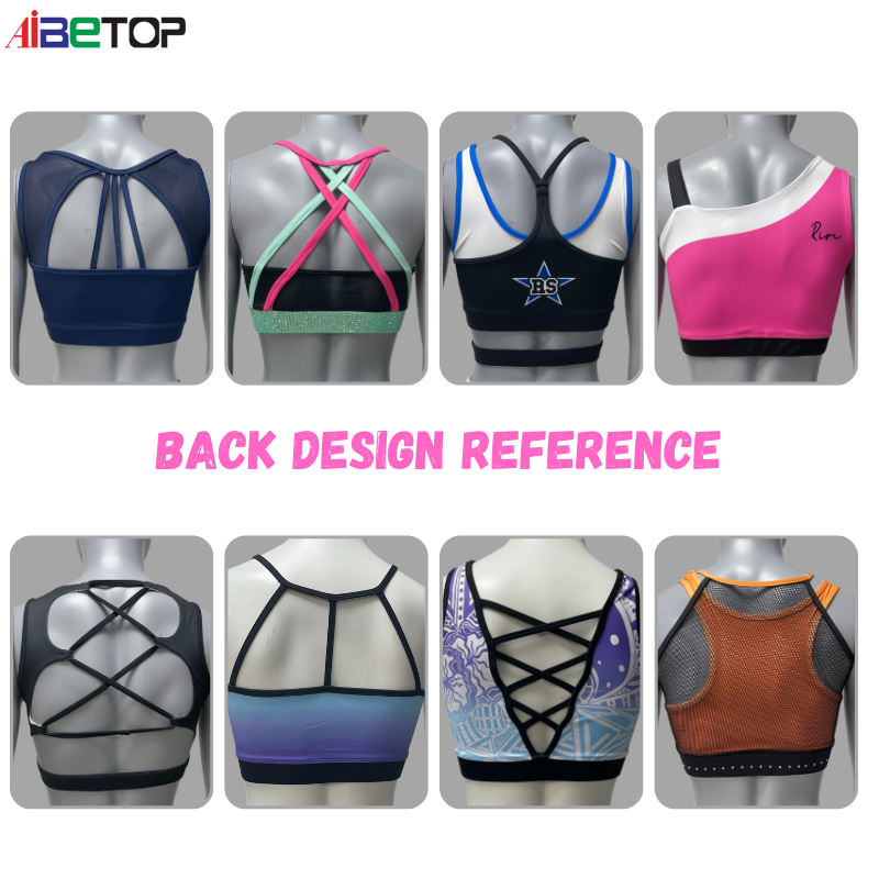 Custom Factory Practice Wear Cheer Cheerleading Top And Short 2 Pieces For Girls Cheerleading Uniforms11