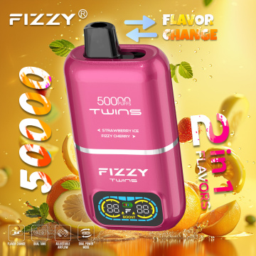 Double Flavor Fizzy Twins 50000 Puffs Wholesale vape