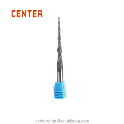 1/4 Inch CNC Wood Carving Taper Ball Router Bits