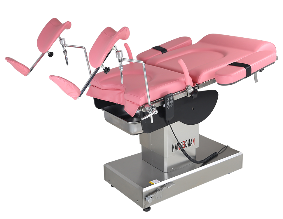 Electric gynecologic diagnostic bed