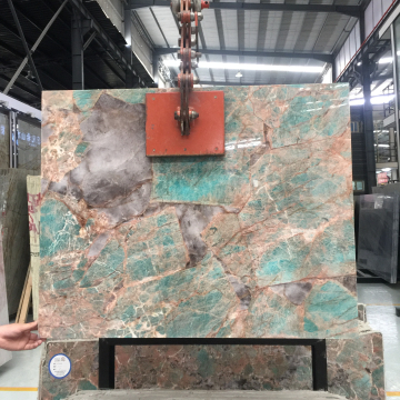 Gepolijste Amazonite Stone Green Graniet plaat Prijs