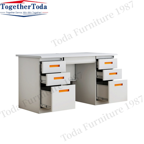 6 Drawers Metal Office Tables