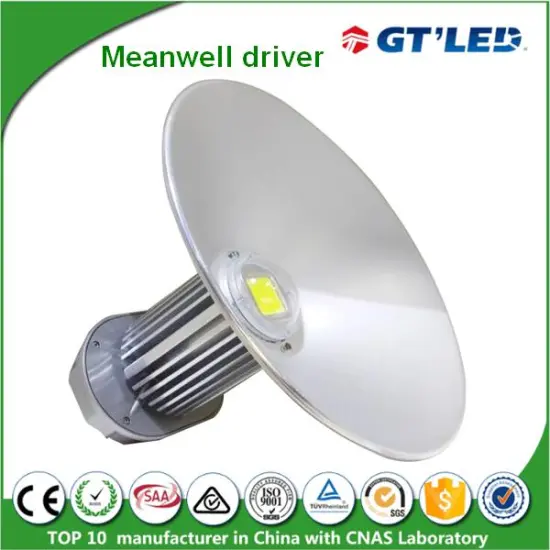 China Factory Meanwell Driver IP65 100w Led Project Lamp 100w Industrial Led High Bay Light 150w For Indoor Factory Lighting