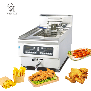 Chefmax Commercial 5.5KW Stainless Steel Electric Deep Frying Machine