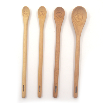 Wholesale Biodegradable Wooden Baby Spoon Set