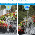 Floating Solar Fountain Garden Water Fountain Pool Pond Decoration Solar Panel Powered Fountain Water Pump Garden Decoration