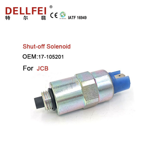 Factory Price Shut-off Solenoid 17-105201 For JCB