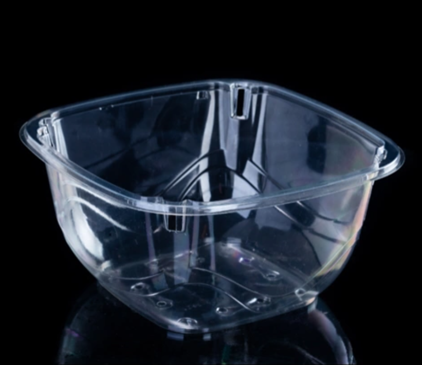 Transparent high quality PE fruit tray