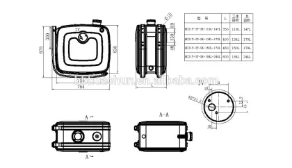 hydraulic oil tanks supplier ,hydraulic oil tank for truck,dumper hydraulic oil tank ,Hydraulic oil storage tank