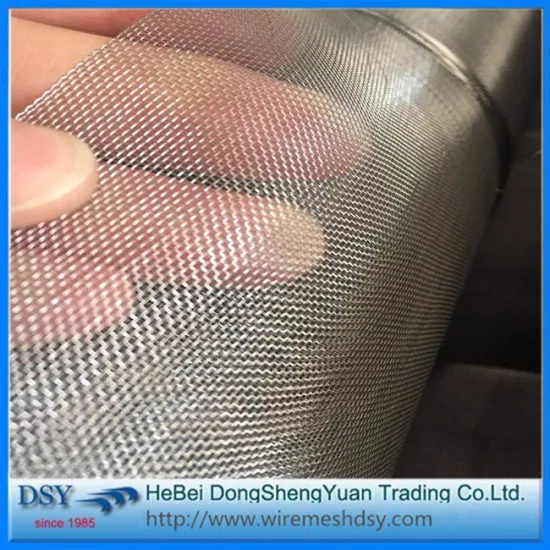 316 Plain Woven Stainless Steel Wire Mesh