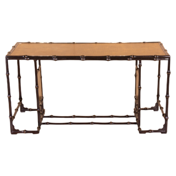 Durable Ming Style Qiongzhu Bamboo Tea Table for Home and Office