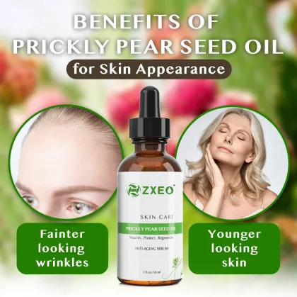 Customized Private Label 100% Pure Organic Prickly Pear Seed Oil Cactus Seed Oil