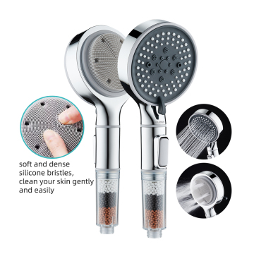 6 Botão de função Selecione o massageador ON/OFF com chuveiro de mão de filtro de spray